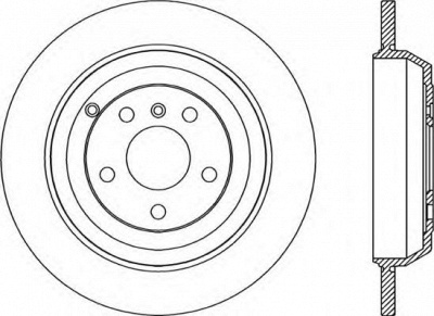 OPEN PARTS bdr229610 -  Тормозной диск